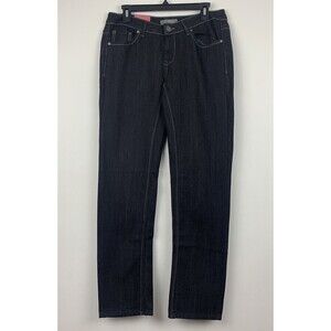 4 For $20 Route 66 Women’s Size 6 Curvy Fit Straight Leg Flap Pocket Jeans Black